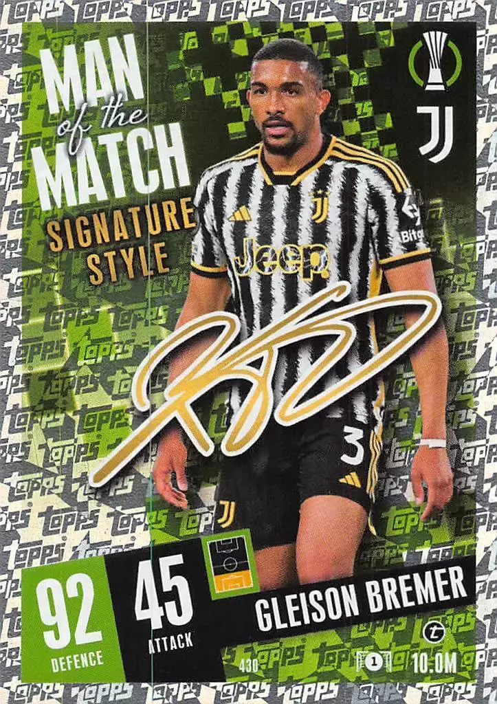 Match Attax - UEFA Champions League 2023/24 - Gleison Bremer