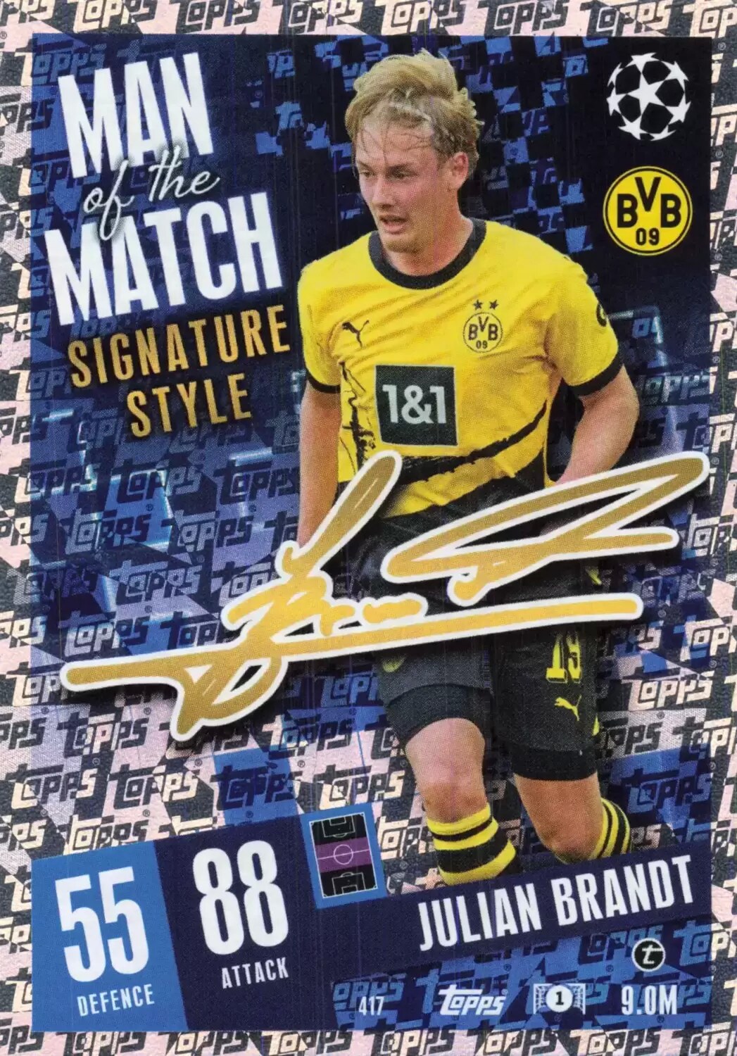 Match Attax - UEFA Champions League 2023/24 - Julian Brandt