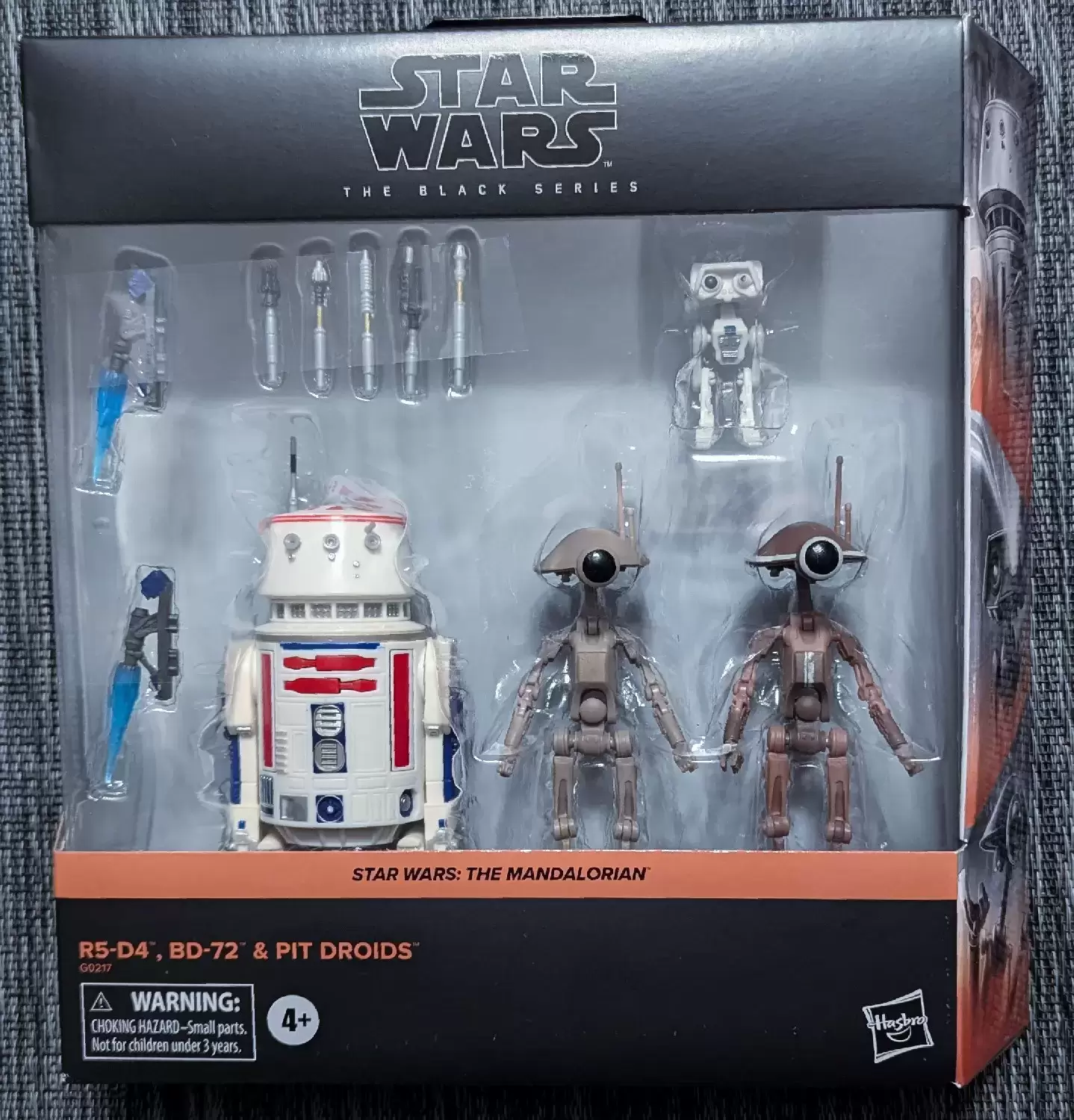 The Black Series - Phase 4 - R5-D4, BD-72 & Pit Droids