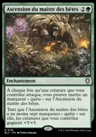 Bloomburrow Commander Decks - Ascension du maître des bêtes