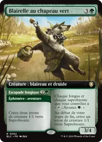 Bloomburrow Commander Decks - Blairelle au chapeau vert