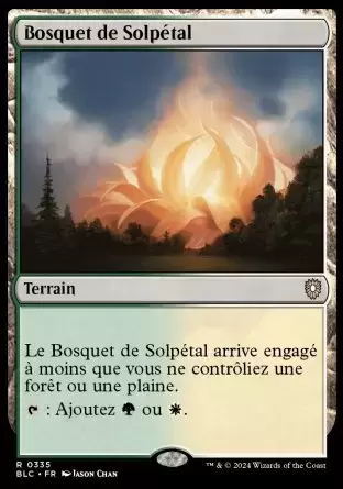 Bloomburrow Commander Decks - Bosquet de Solpétal