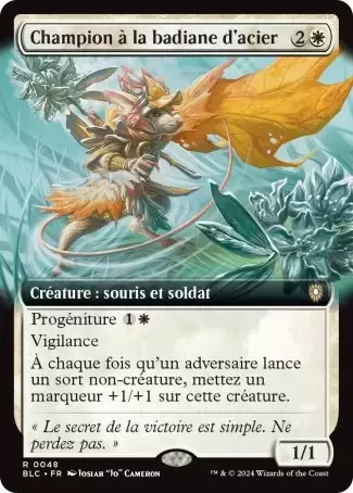 Bloomburrow Commander Decks - Champion à la badiane d\'acier