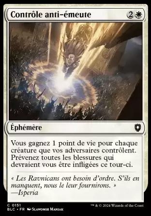 Bloomburrow Commander Decks - Contrôle anti-émeute