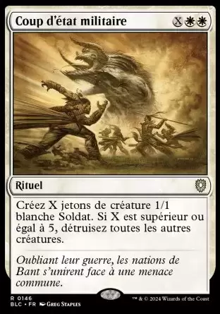 Bloomburrow Commander Decks - Coup d\'état militaire