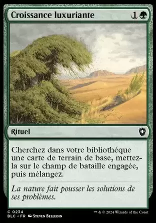 Bloomburrow Commander Decks - Croissance luxuriante