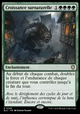 Bloomburrow Commander Decks - Croissance surnaturelle