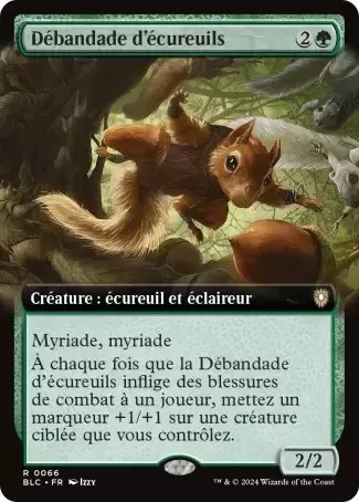Bloomburrow Commander Decks - Débandade d\'écureuils