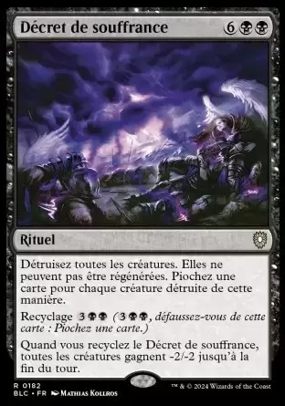 Bloomburrow Commander Decks - Décret de souffrance