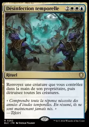 Bloomburrow Commander Decks - Désinfection temporelle