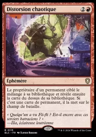 Bloomburrow Commander Decks - Distorsion chaotique