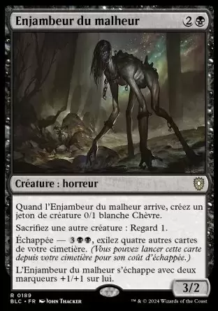 Bloomburrow Commander Decks - Enjambeur du malheur