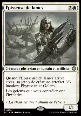 Bloomburrow Commander Decks - Épisseuse de lames
