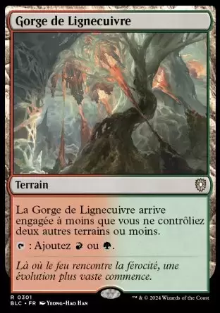 Bloomburrow Commander Decks - Gorge de Lignecuivre