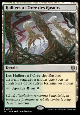 Bloomburrow Commander Decks - Halliers à l\'Orée des Rasoirs