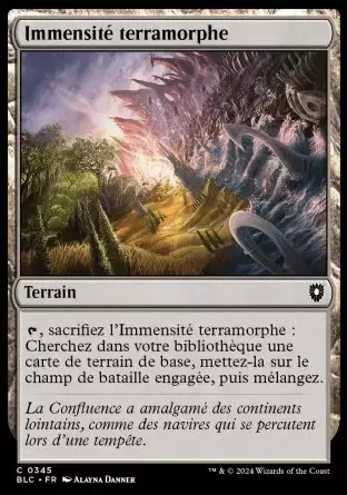 Bloomburrow Commander Decks - Immensité terramorphe