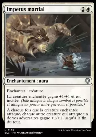 Bloomburrow Commander Decks - Impetus martial