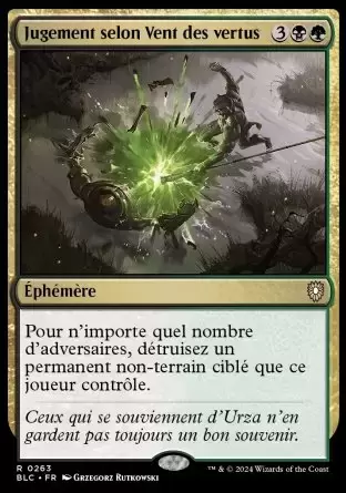 Bloomburrow Commander Decks - Jugement selon Vent des vertus