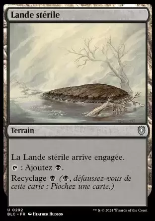 Bloomburrow Commander Decks - Lande stérile