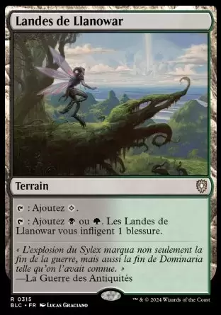 Bloomburrow Commander Decks - Landes de Llanowar
