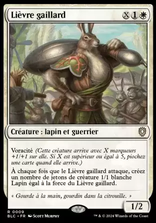 Bloomburrow Commander Decks - Lièvre gaillard