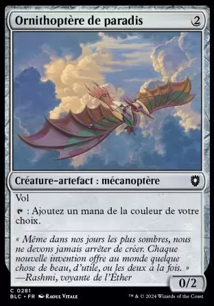 Bloomburrow Commander Decks - Ornithoptère de paradis