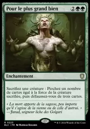 Bloomburrow Commander Decks - Pour le plus grand bien
