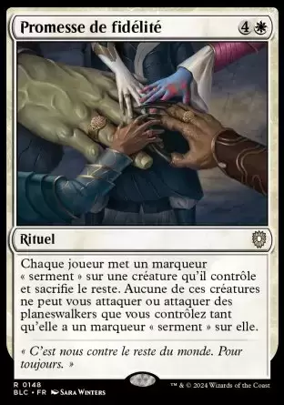 Bloomburrow Commander Decks - Promesse de fidélité