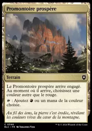 Bloomburrow Commander Decks - Promontoire prospère
