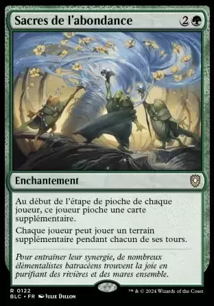 Bloomburrow Commander Decks - Sacres de l\'abondance