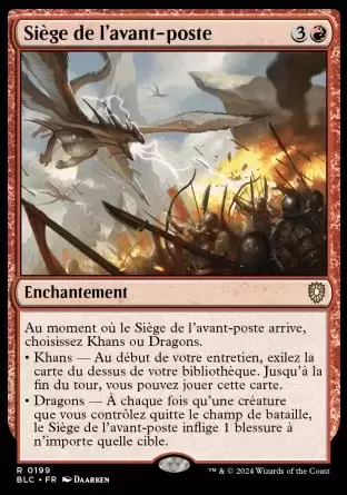Bloomburrow Commander Decks - Siège de l\'avant-poste