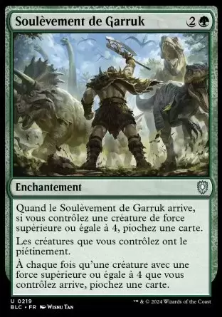 Bloomburrow Commander Decks - Soulèvement de Garruk