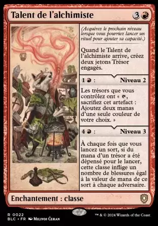 Bloomburrow Commander Decks - Talent de l\'alchimiste