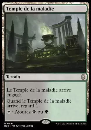 Bloomburrow Commander Decks - Temple de la maladie