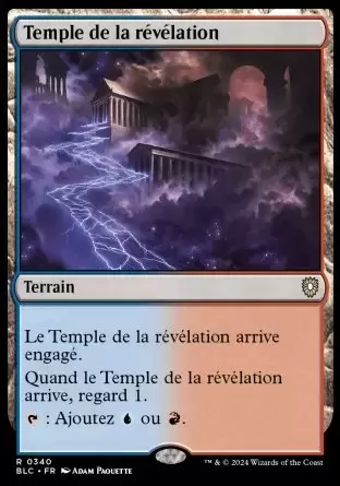 Bloomburrow Commander Decks - Temple de la révélation