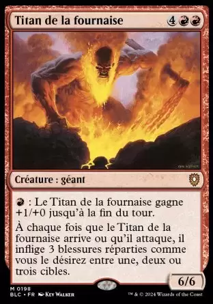 Bloomburrow Commander Decks - Titan de la fournaise