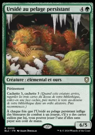 Bloomburrow Commander Decks - Ursidé au pelage persistant