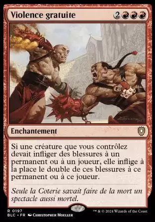 Bloomburrow Commander Decks - Violence gratuite