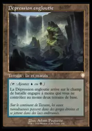 La Guerre Fratricide - Commander Decks - Dépression engloutie