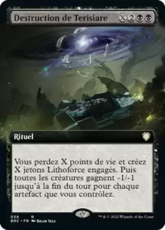 La Guerre Fratricide - Commander Decks - Destruction de Terisiare