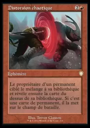La Guerre Fratricide - Commander Decks - Distorsion chaotique