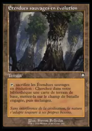 La Guerre Fratricide - Commander Decks - Étendues sauvages en évolution
