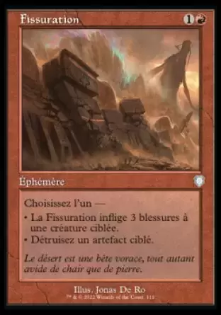 La Guerre Fratricide - Commander Decks - Fissuration