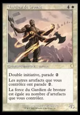 La Guerre Fratricide - Commander Decks - Gardien de bronze