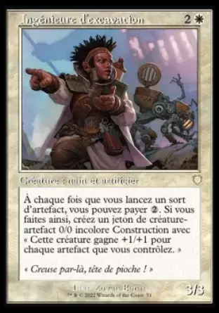 La Guerre Fratricide - Commander Decks - Ingénieure d\'excavation