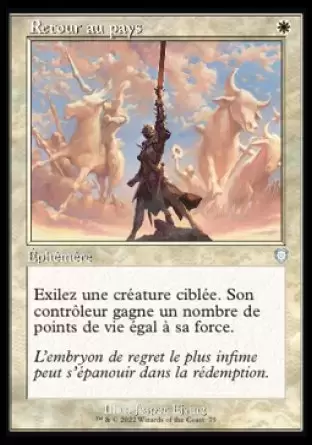 La Guerre Fratricide - Commander Decks - Retour au pays