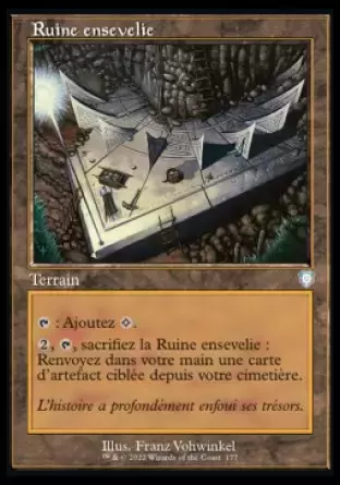 La Guerre Fratricide - Commander Decks - Ruine ensevelie