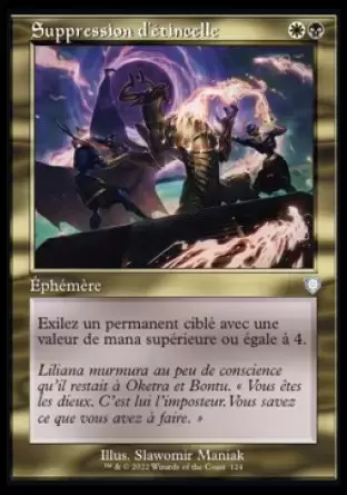 La Guerre Fratricide - Commander Decks - Suppression d\'étincelle
