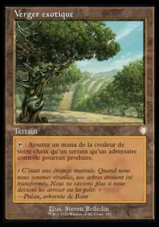 La Guerre Fratricide - Commander Decks - Verger exotique