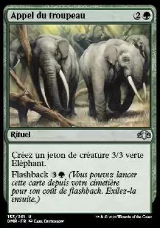 Dominaria Remastered - Appel du troupeau